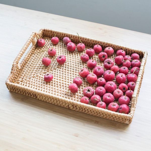 Bamboo Serving Tray: Kitchen, Bathroom, Vanity