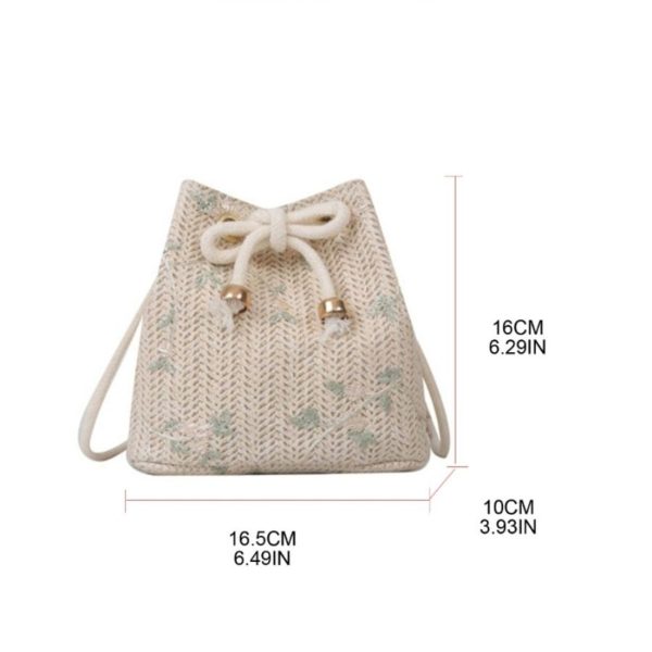 Fashionable Summer Handmade Braided Straw Bag for Women