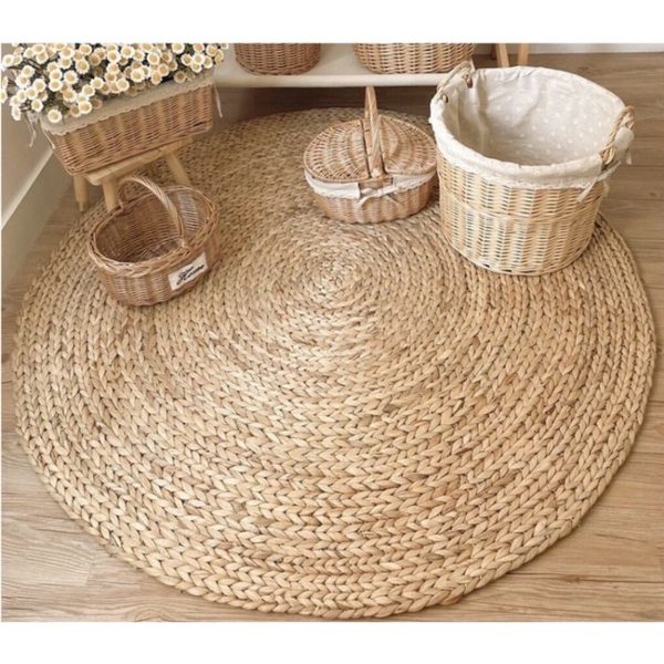 Round Rug: Natural, Decor and Photography