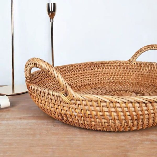 Bamboo Serving Tray: Kitchen, Bathroom, Vanity