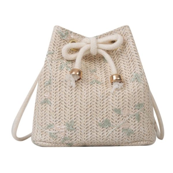 Fashionable Summer Handmade Braided Straw Bag for Women